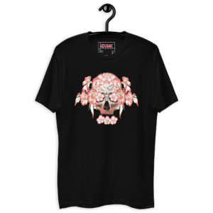 ICJUK Crew Neck Tee OA Floral Skull