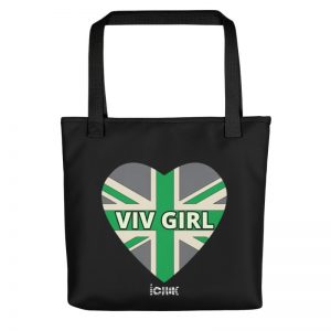 Exclusive All Over Print Tote Viv Girl