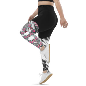 ICJUK Custom Sports Leggings Rockstar Mom