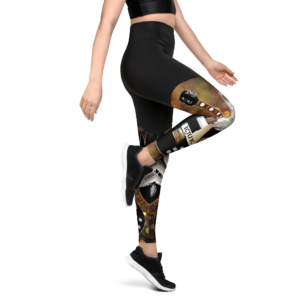 ICJUK Custom Sports Leggings Earthly Echoes