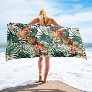 ICJUK Rock and Rose Wisdom Towel