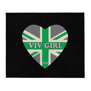 Exclusive Cozy Throw Blanket Viv Girl
