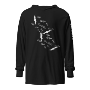 ICJUK Rebel Metal Mayhem Unisex Long Sleeve Hooded Tee