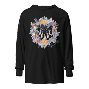 ICJUK Unisex Long Sleeve Hooded Tee Dream Big