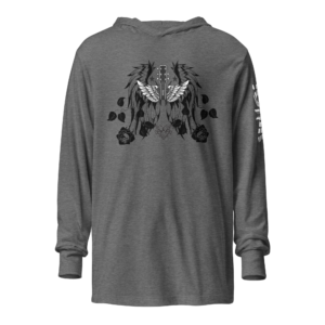 ICJUK Unisex Long Sleeve Hooded Tee Angels Serenade