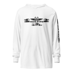 Unisex Long Sleeve Hooded Tee Team ICJUK