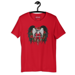 ICJUK Skull and Wings Dagger Unisex Crew Neck