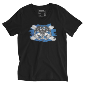 ICJUK Scottish Dragon Unisex V neck