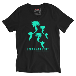 OA Mermaids cotton unisex V neck