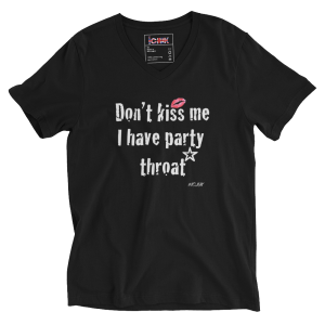 ICJUK Party Throat Unisex V neck