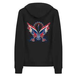ICJUK Guitar Wings Unisex Zipper Hoody